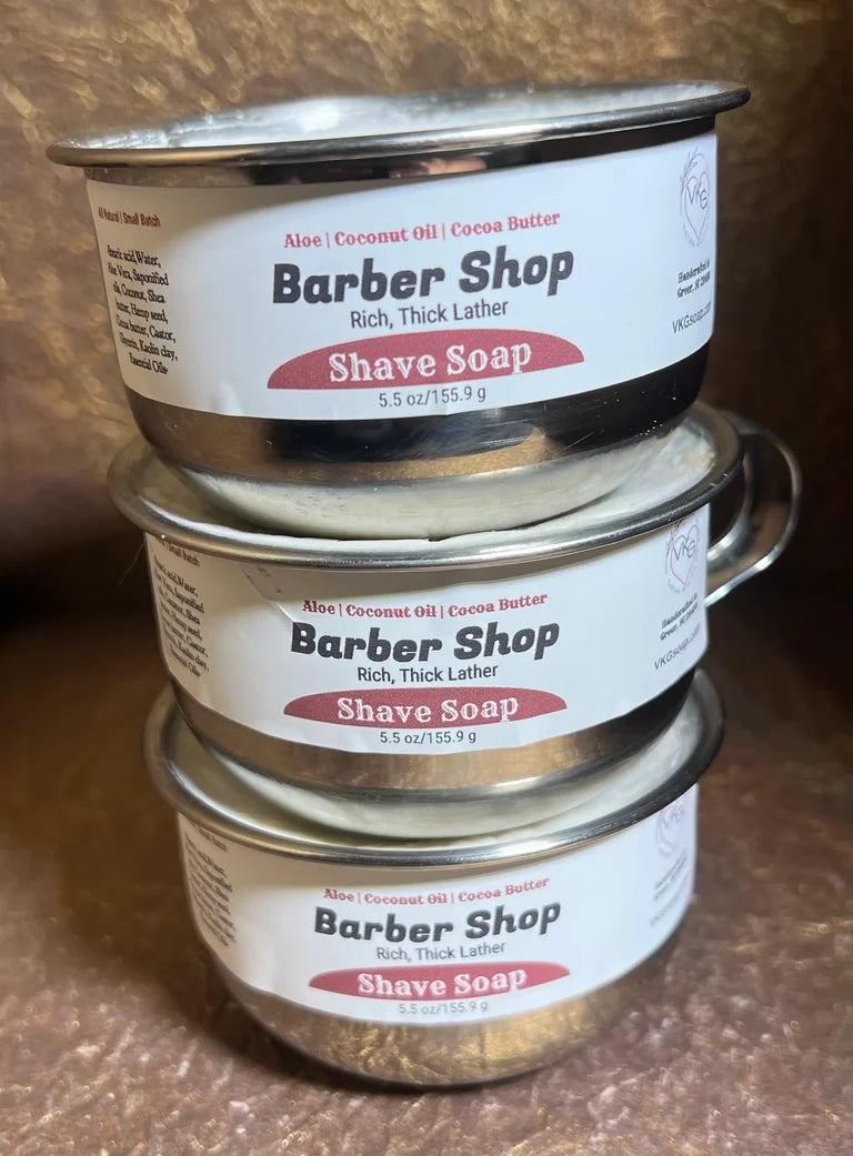 VKG's Barber Shop Shave Soap