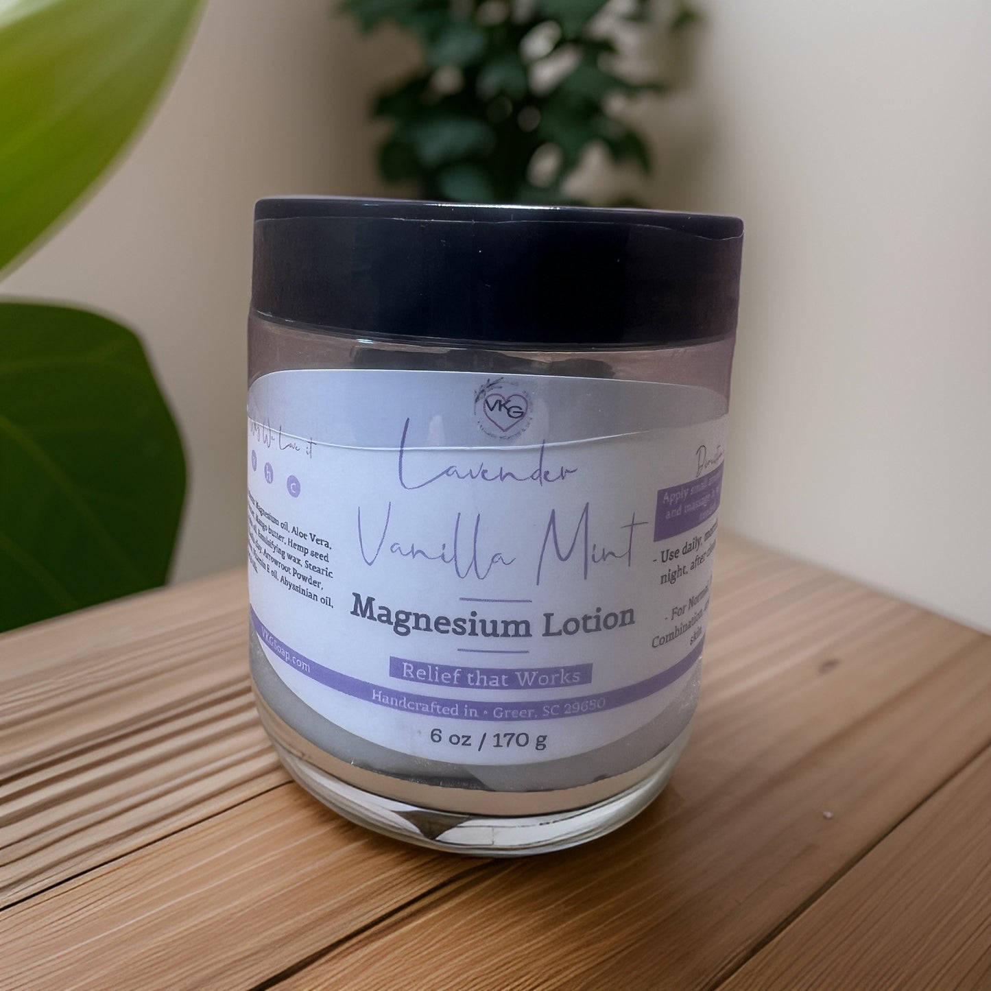 VKG's Magnesium Lotion