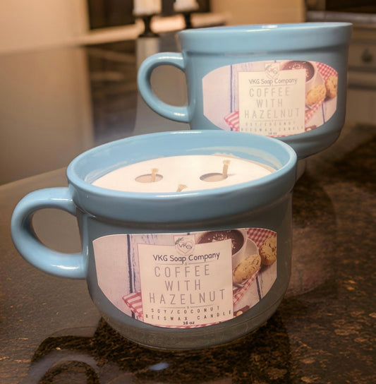 VKG's Coffee with Hazelnut Candle Mug